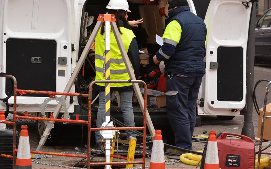 camion assainissement Paris 13